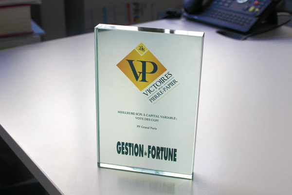 PF Grand Paris élue meilleure SCPI par les CGPI